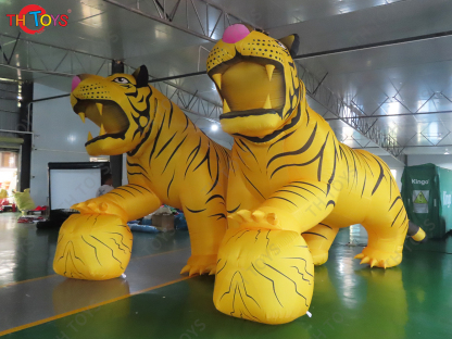 Realistic Giant Inflatable Tiger Animal Cartoon Tiger Balloon