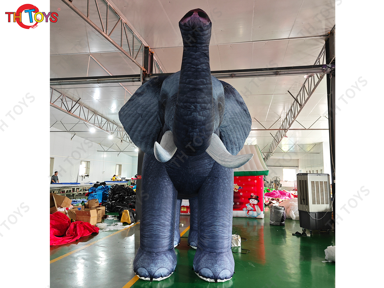 Giant Inflatable Elephant 3m 4m 5m Realistic-Looking Inflatable Animals for event advertising big inflatables
