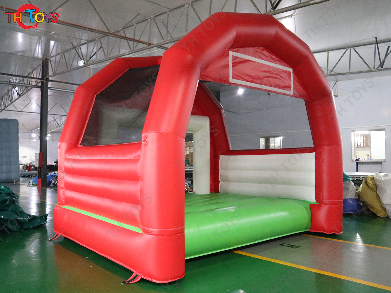 Bouncy Goalkeeper Sports Inflatables Commercial Inflatable Soccer Goal Football Shoot Out Game with Blower