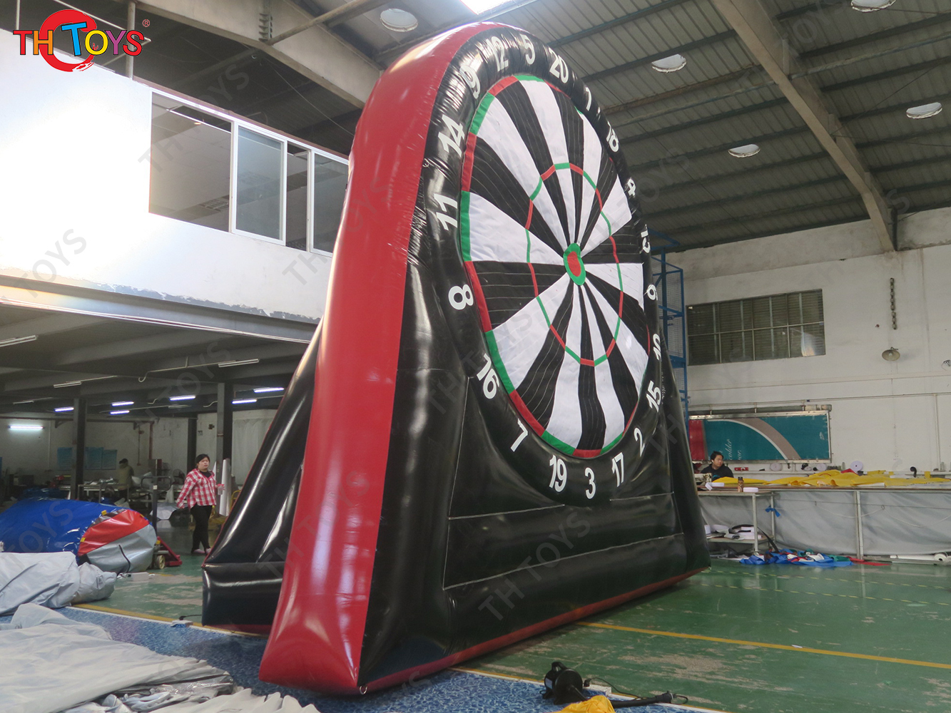 inflatable football foot dart game,PVC commerical inflatable golf dart boards, inflatable soccer dart game