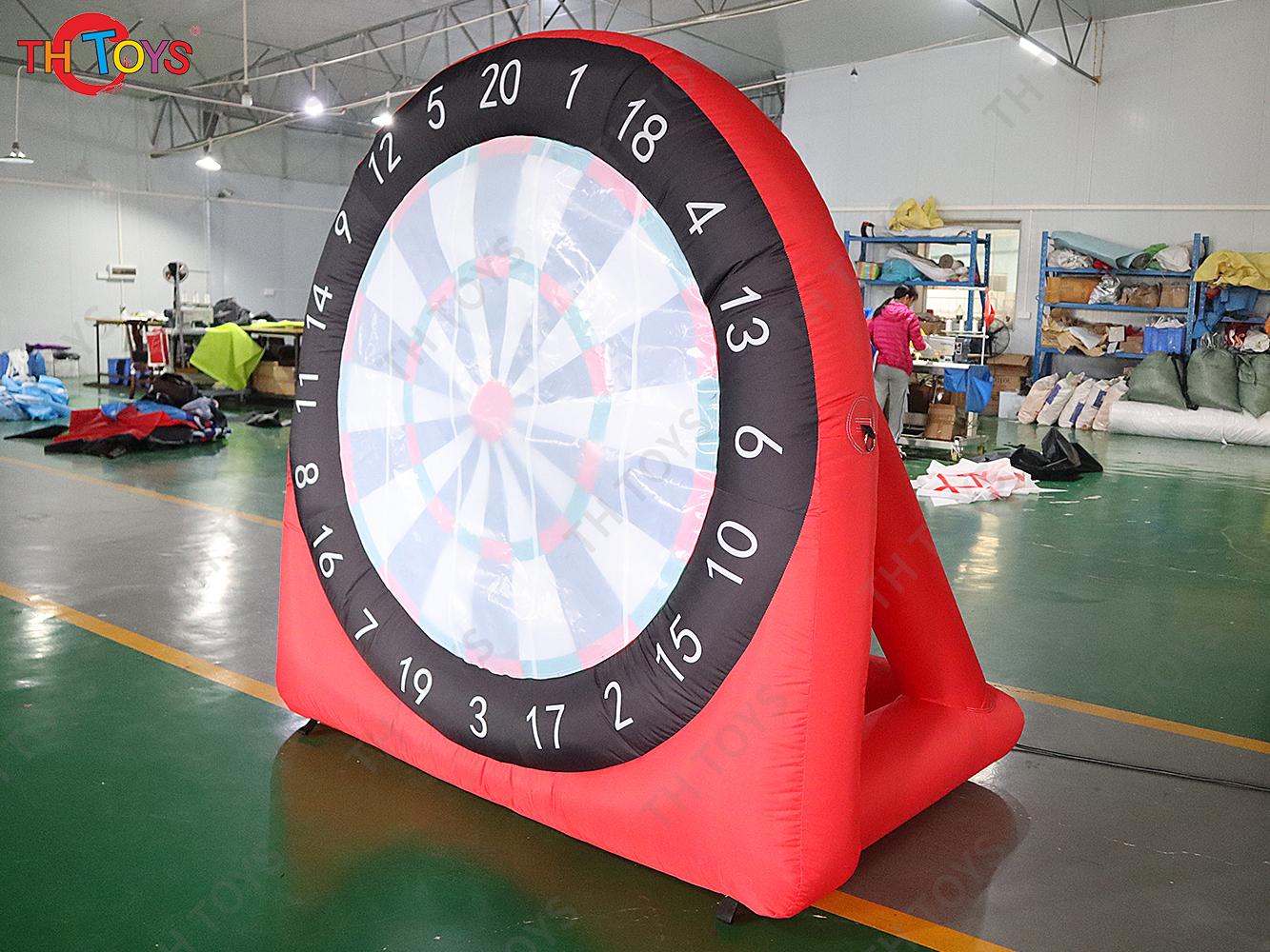 kids Inflatable Football Darts Inflatable Soccer Dart Board, cheap dart game teamwork fun games
