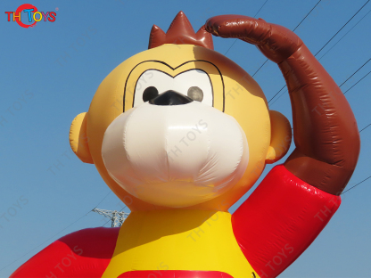 Advertising Giant Inflatable Monkey Model Cartoon Animals Characters For Sale