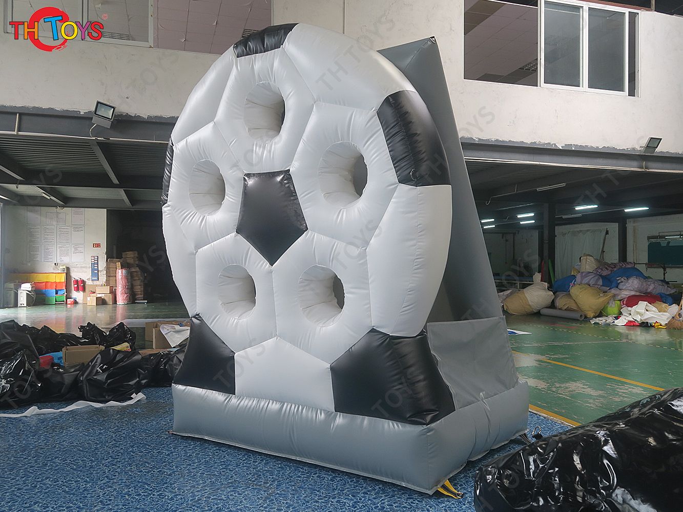 Inflatable Soccer Football Dart Board Blow Up Foot Darts Shooting Target Sports Carnival Game