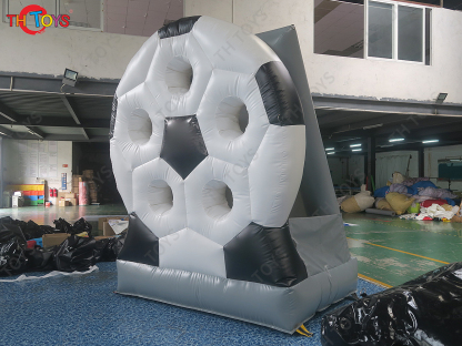 Inflatable Soccer Football Dart Board Blow Up Foot Darts Shooting Target Sports Carnival Game