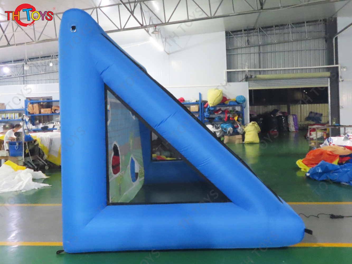 inflatable football soccer toss game,inflatable football target,inflatable soccer shooting goal