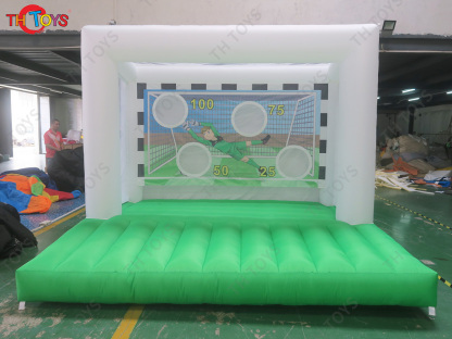 5x4m Optional Giant Carnival Sport Inflatable Soccer Target Football Goal Shootout Goal Unisex for Playground Use