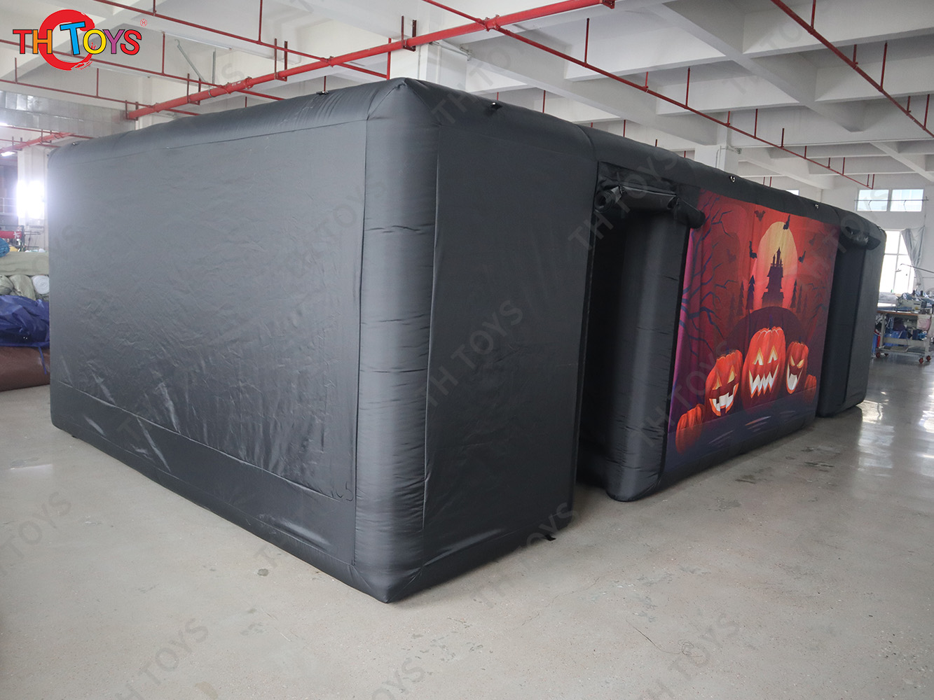 Custom Halloween Inflatable Haunted House Maze, new inflatable Laser Tag Arena maze for kids n adults