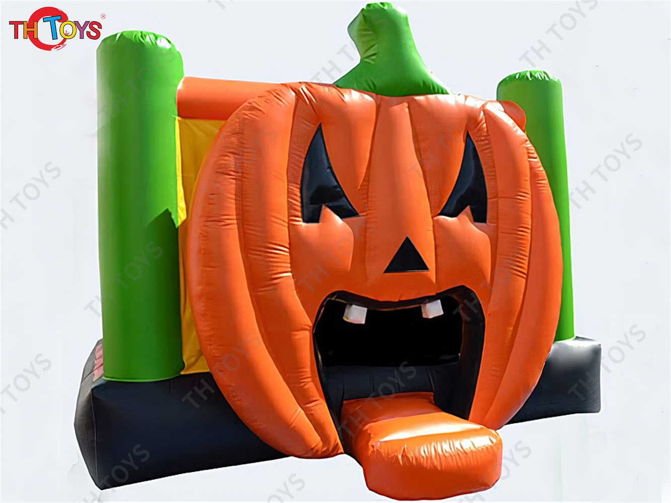 Inflatable Trampoline Bouncy Castle Jumping House With Blower Inflatable Bouncer Castle Kids Backyard Halloween Bounce House