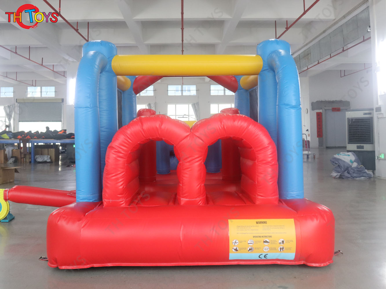 5.2x2.5m PVC Tarpaulin Inflatable Bouncer Cheap Inflatable Bouncy Castle Bounce House Toys with Slide
