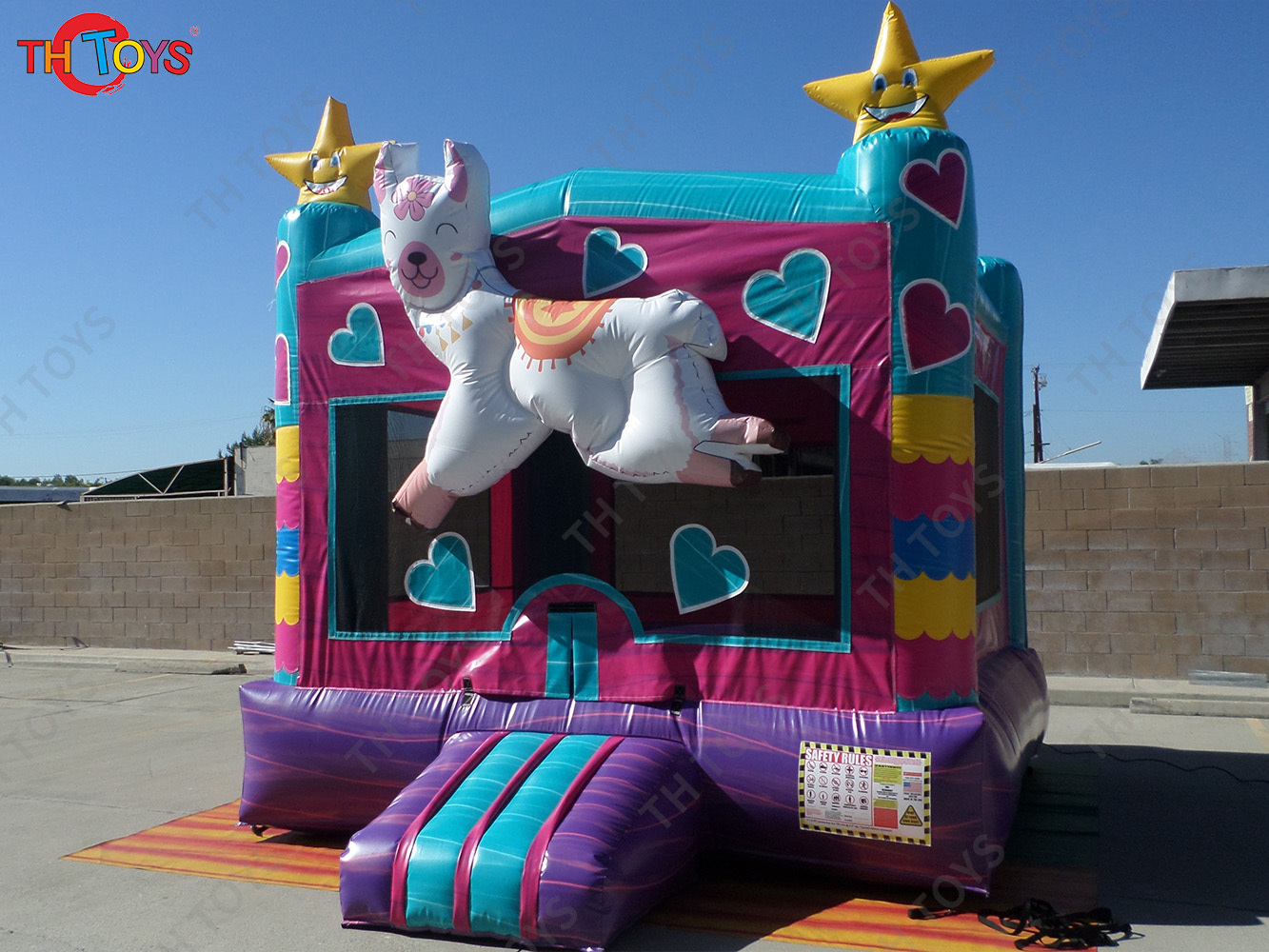 Dinosaur animal inflatable bouncy house, 2025 new style party rental inflatable jumper house for kids