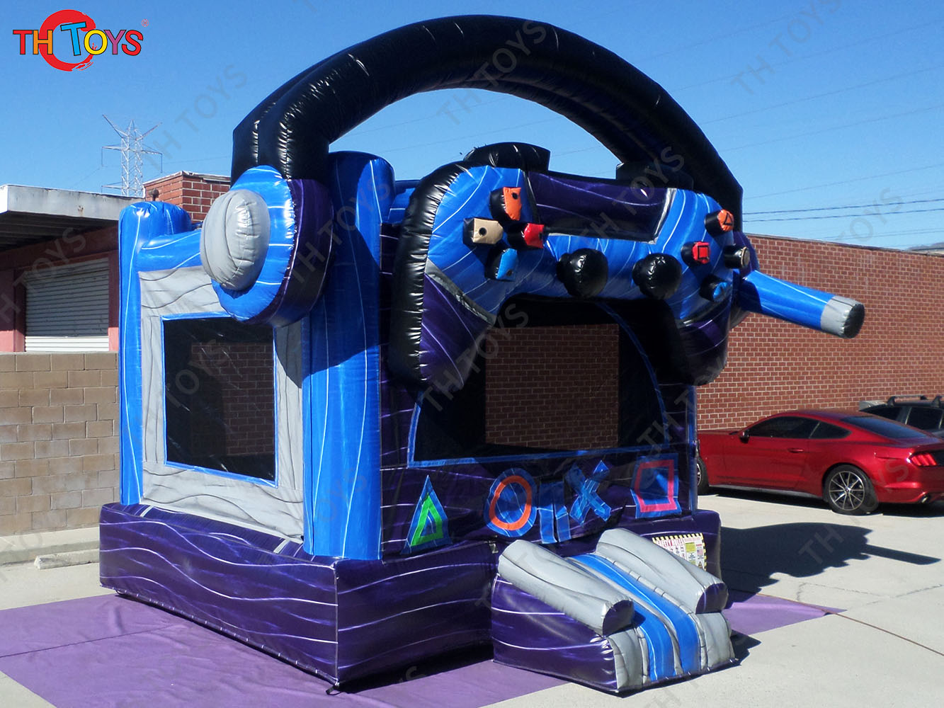 Dinosaur animal inflatable bouncy house, new style party rental inflatable jumper house for kids