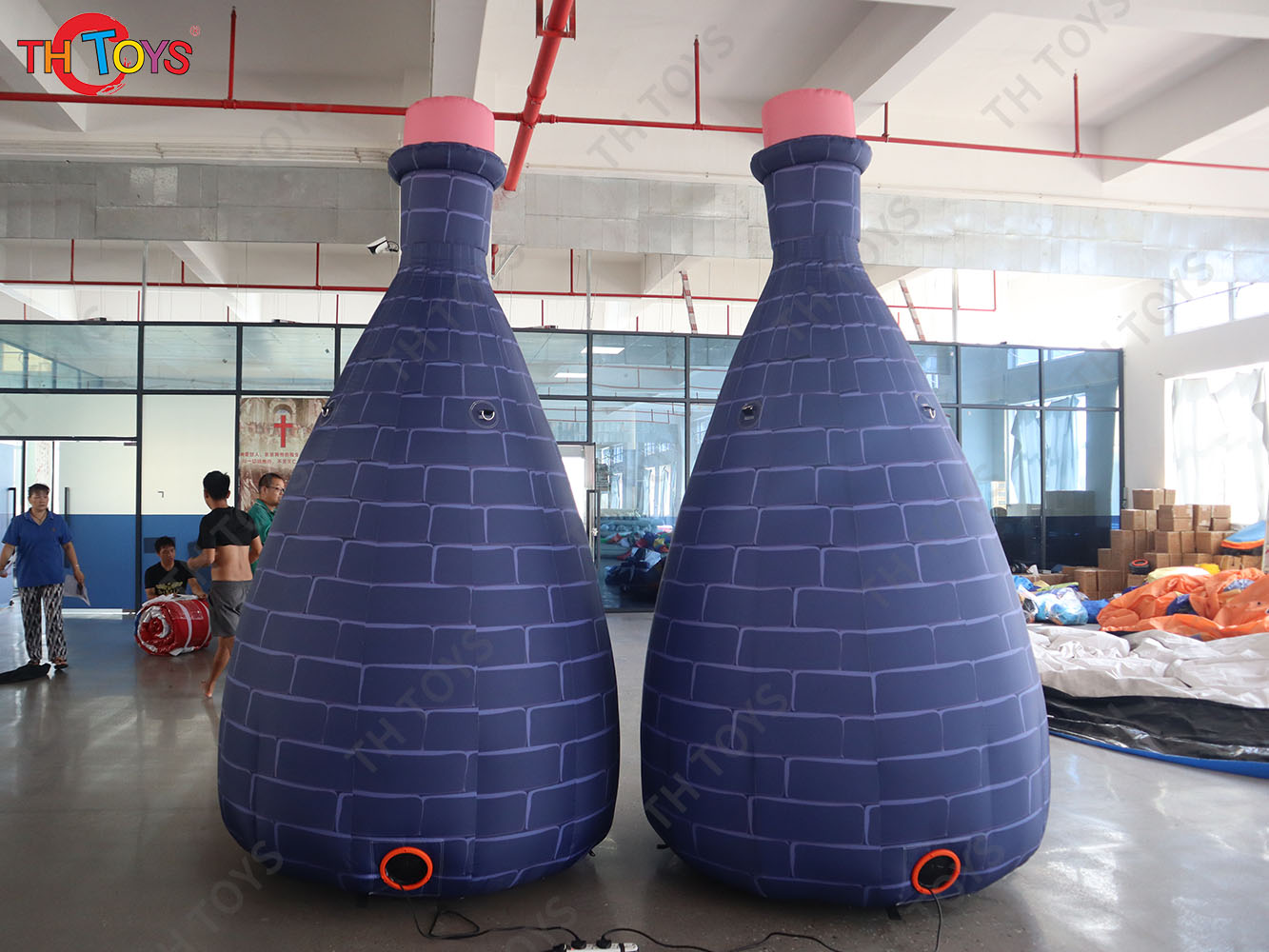 Outdoor Advertising Inflatable Shochu Bottle Model Brand Promotion Inflatable Wine Bottle Replica with Blower