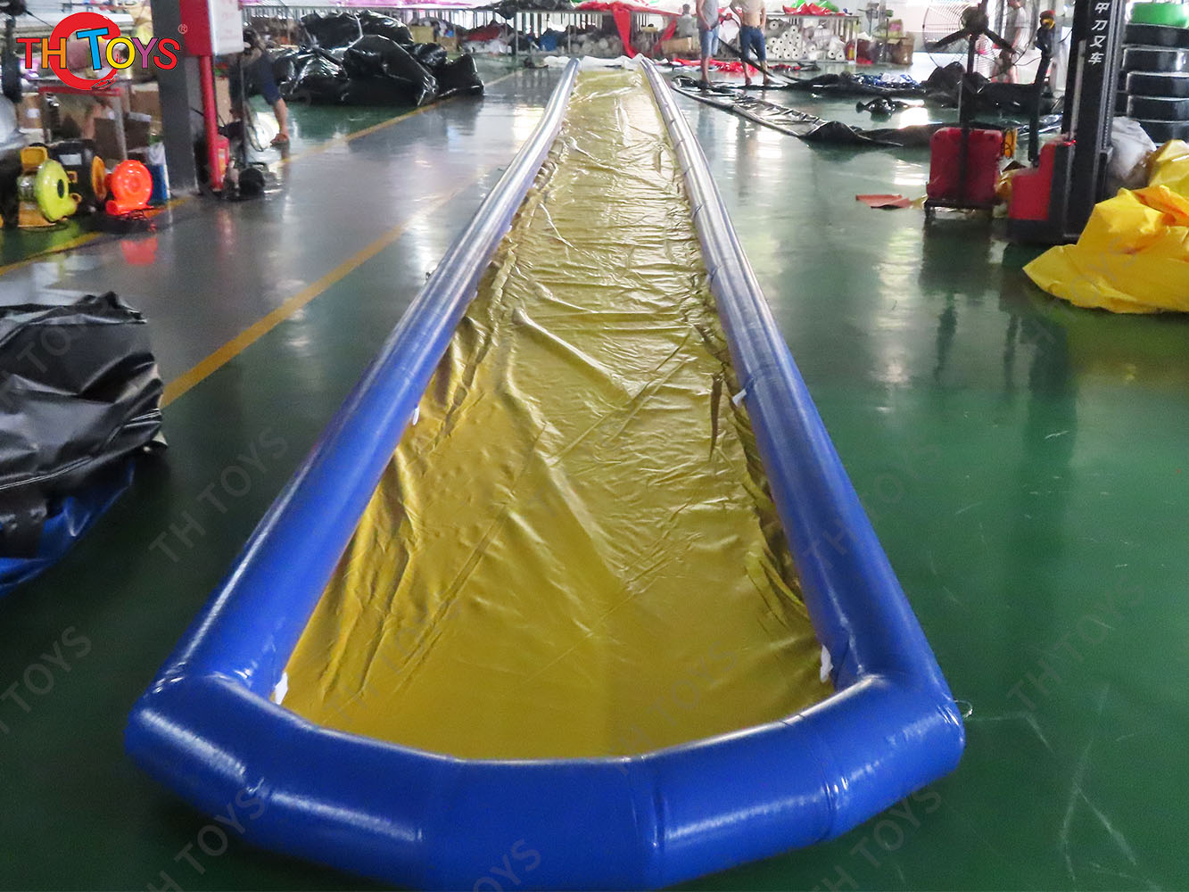 10m/15m/20m Custom Made Inflatable Slip Slides for Adults and Kids City Fun Playground Air Tight Inflatable Water Slide