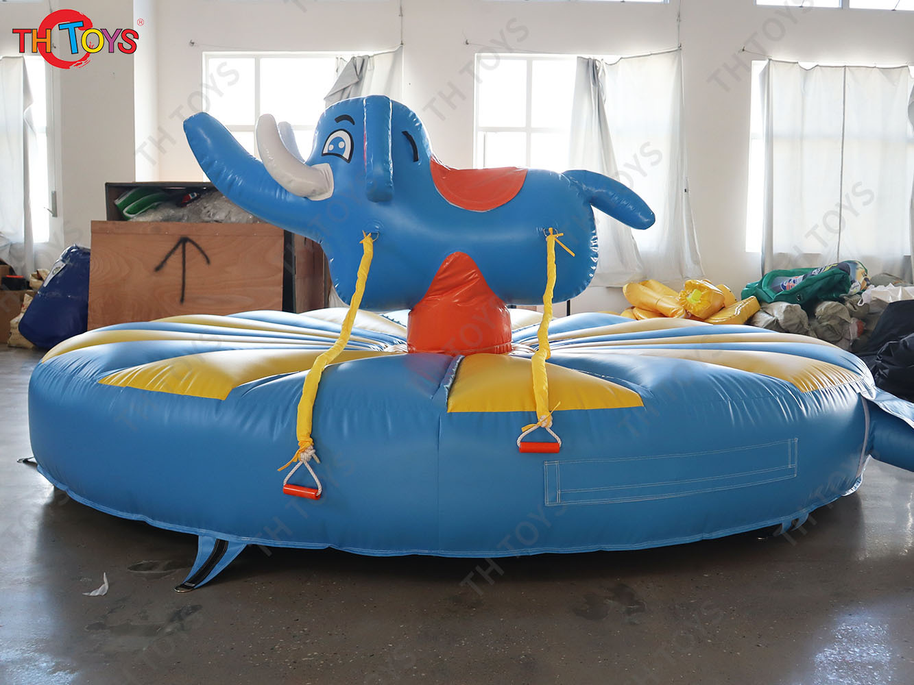 human inflatable bull ride game,pull-riding rodeo game inflatable, inflatable bull fighting carnival game