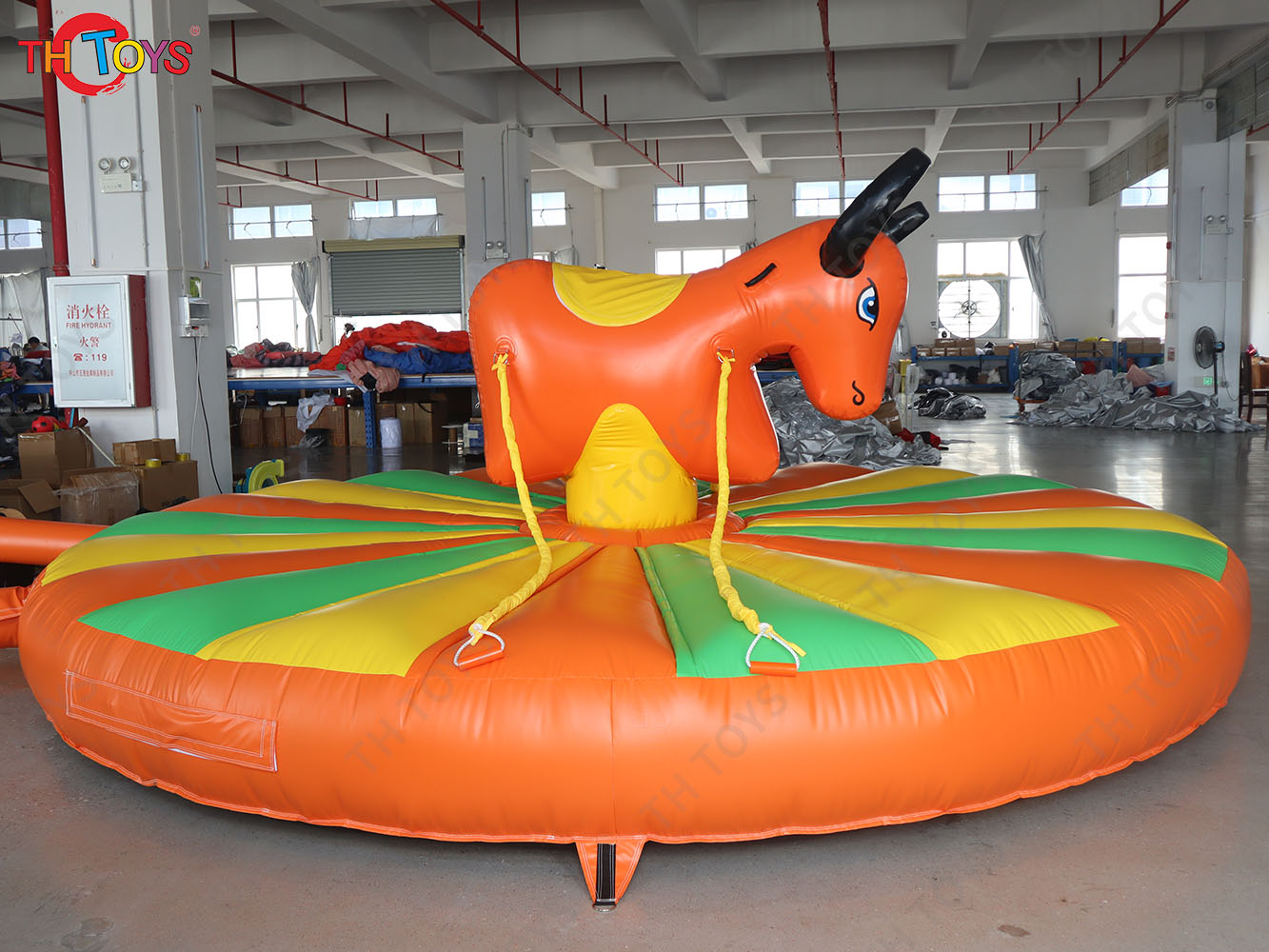 human inflatable bull ride game,pull-riding rodeo game inflatable, inflatable bull fighting carnival game