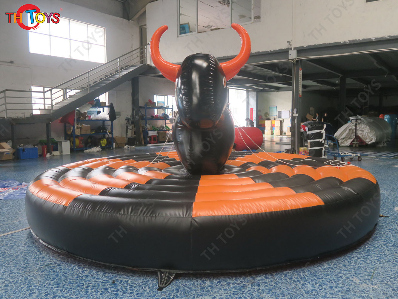 human inflatable bull ride game,pull-riding rodeo game inflatable, inflatable bull fighting carnival game