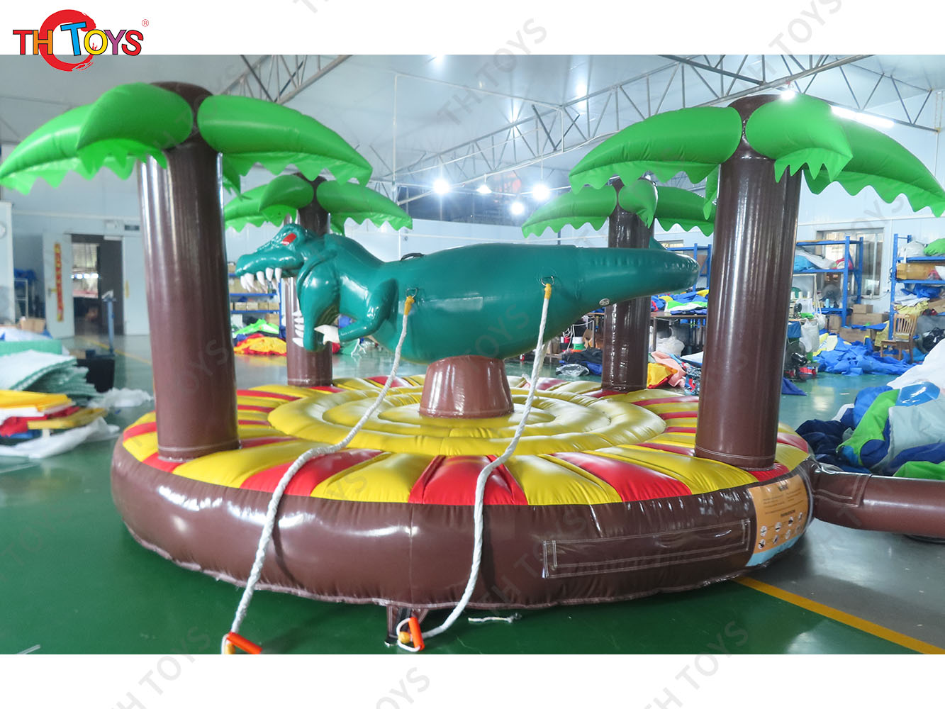 Inflatable Manual Human Bull Riding Sport Game pull-riding rodeo game inflatable bull fighting carnival Game