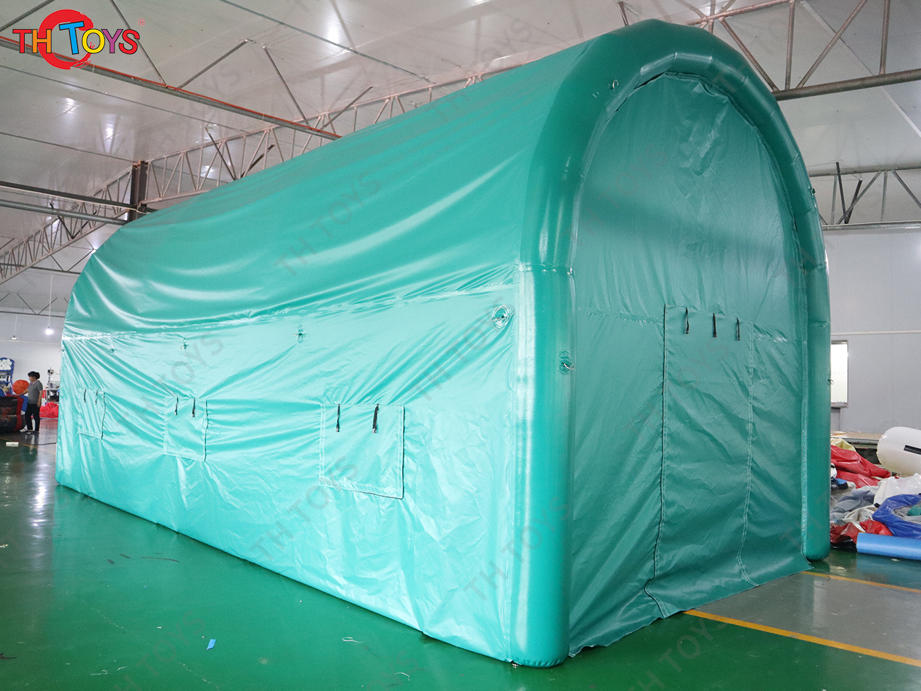 8X4X4mh Airtight PVC Inflatable Garage Water Proof Car Hangar Dome Tent For Outdoor Event