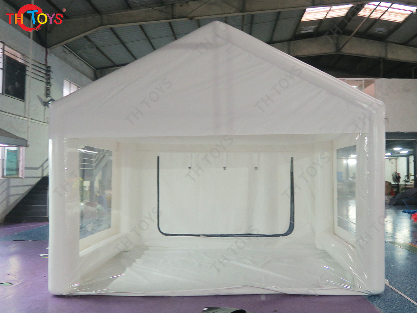 Large Inflatable Air Cube Tent for Outdoor Camping Portable Blow Up Air Tents House