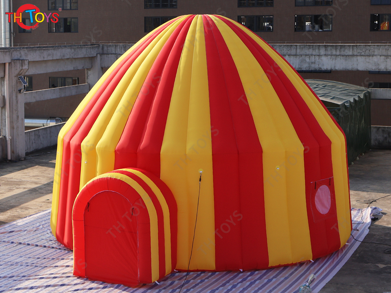 10m fashion Portable Inflatable Yurt Tent,outdoor Geodesic Dome Circus Tent Giant Temporary Shelter Igloo Tent For Sale