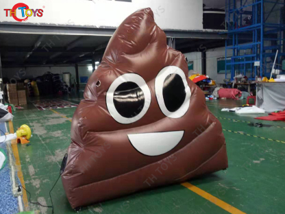 Customized 2m/3m/4m Giant Advertising Inflatable Shit Model Inflatable Poop Model Outdoor Advertising Cartoon Shit for Promotion
