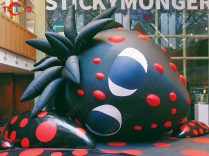 Giant Inflatable Strawberry Balloon 3D Blow Up Strawberry Inflatables Air Balloon