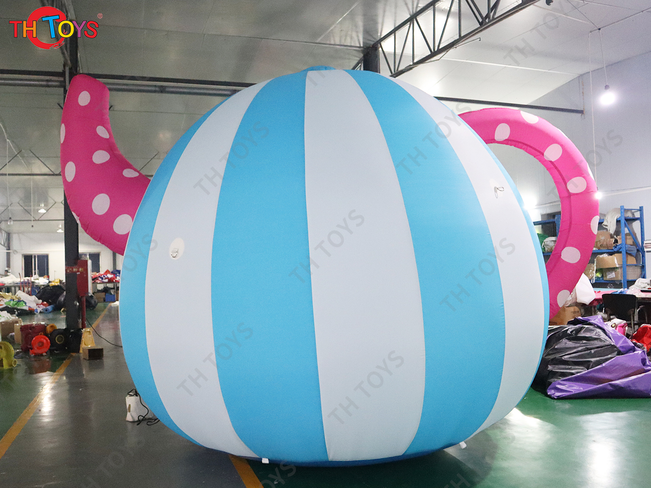 Giant Inflatable Teapot Shape Stage New Design Background Inflatable Shelter