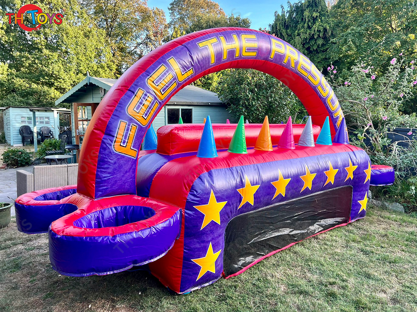 Hot Potato Carnival Game new games inflatable Hoverball Race games