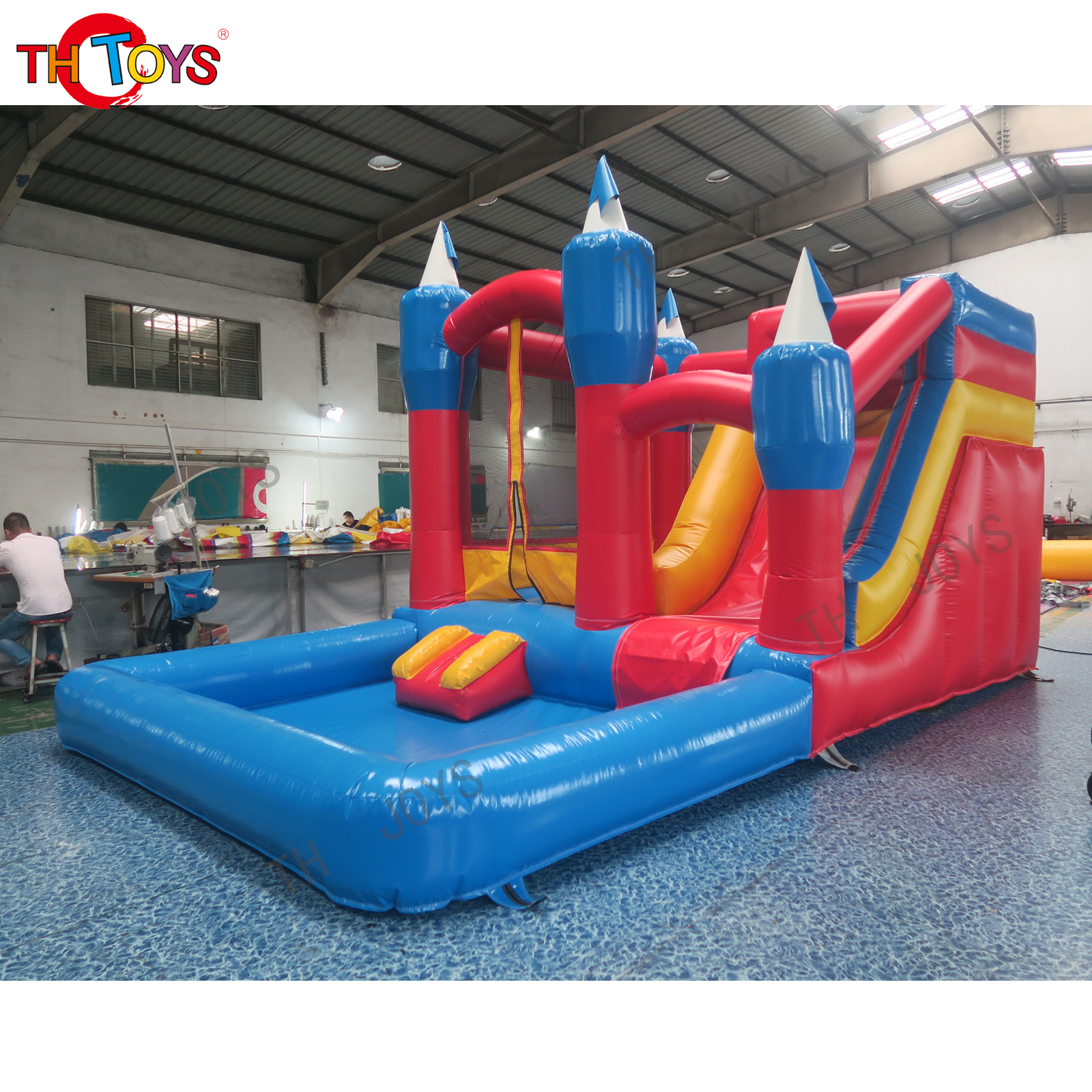Inflatable slide-51