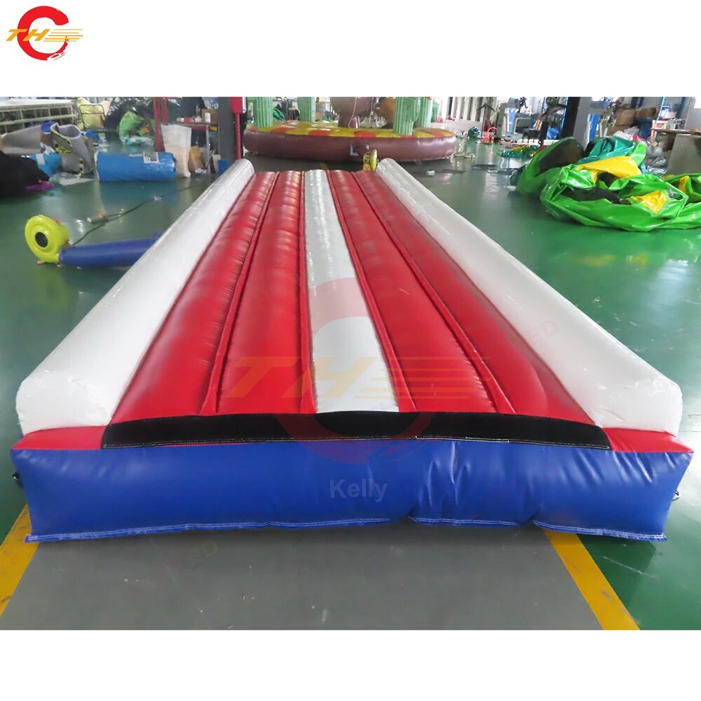 Free Shipping 6x2m Inflatable Airtrack Tumbling Gym Mat PVC Tarpaulin Air Track For Gymnastics