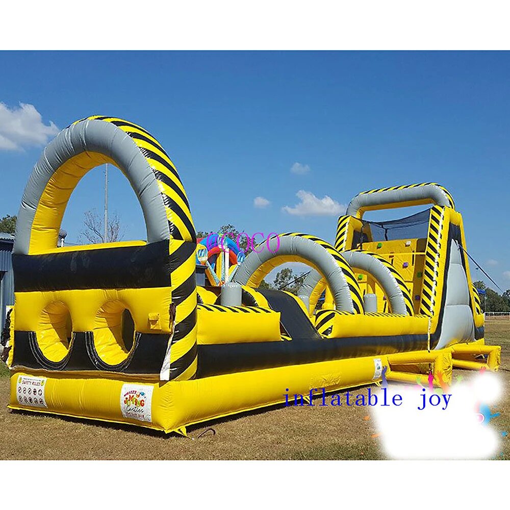 free ship to sea port! popular team work game inflatable obstacle course,giant commercial inflatable obstacle course rush race