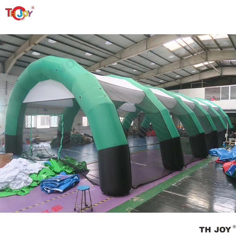 20x10m Outdoor Sports Inflatable Paintball Arena / Inflatable CS Paintball Bunker Field Marquee Tent