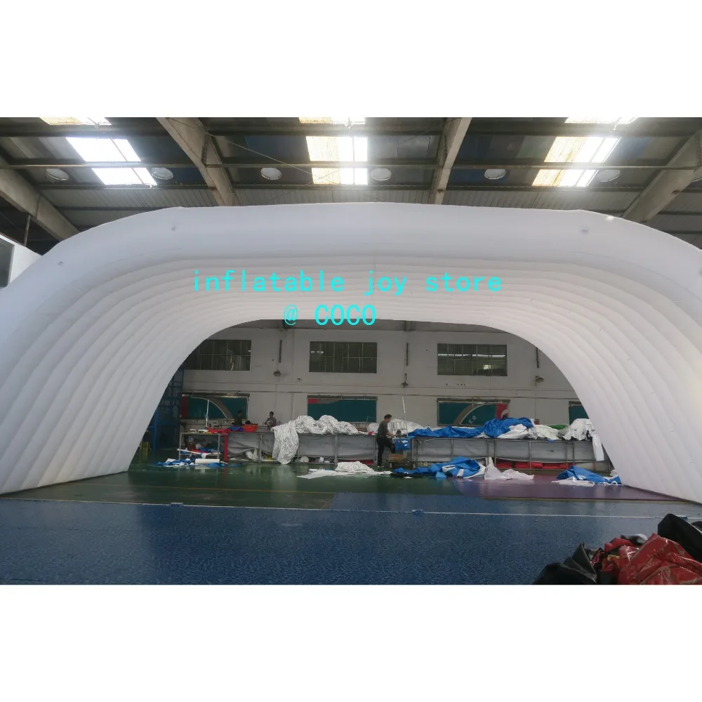 free air ship to door!12x6x5m Giant Event Stage Cover Tent Customized Wall Inflatable Decoration Shell tent/outdoor party tent