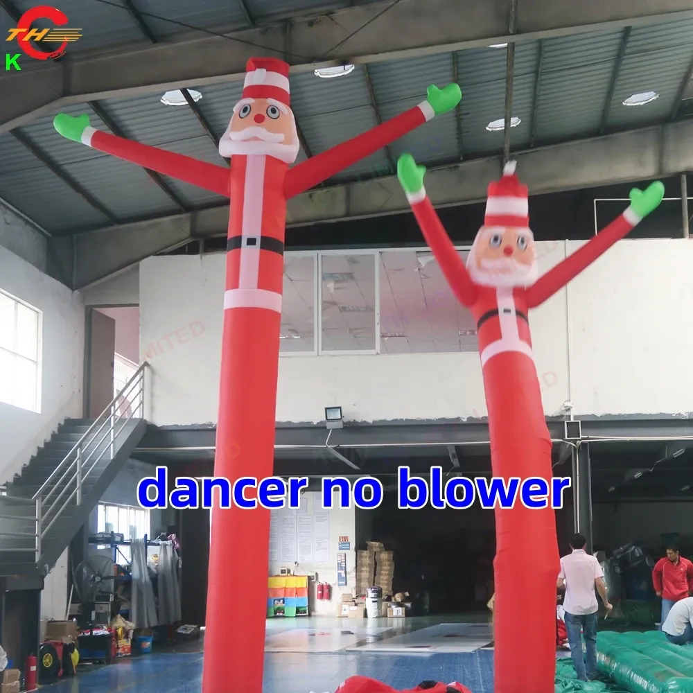 Free Shipping 5mH Santa Claus Inflatable Air Dancer Sky Dancing Man Fo