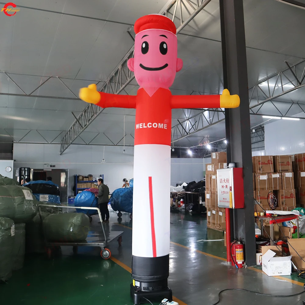 Free Door Shipping 3m/4m High Hand Waving Dancer Blow Up Inflatable Sky Dancer For Sale