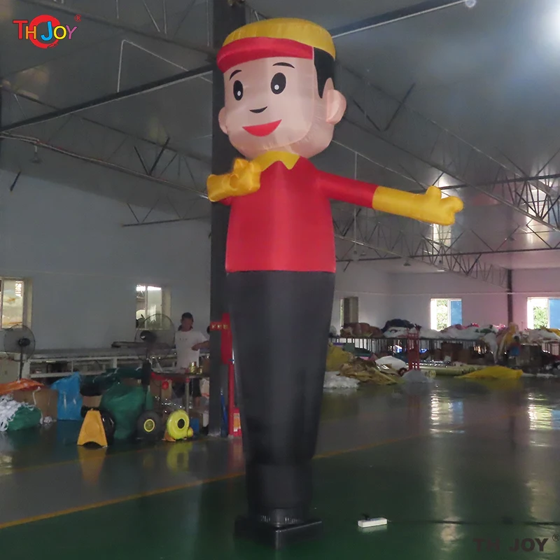 Personalized 3mH Inflatable Waving Air Dancer For Advertising Decoration / 10ft Tall Sky Dancer Balloon Toy