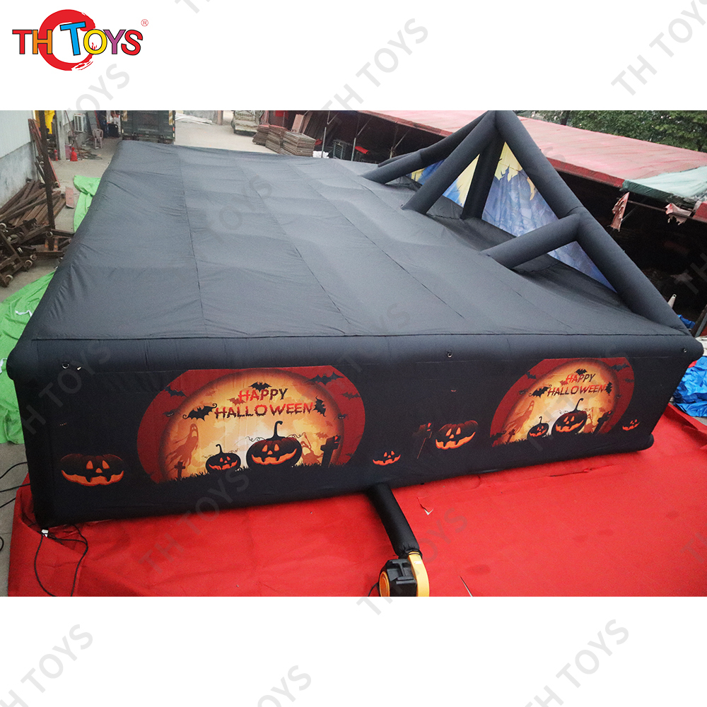 Hot Sale Kids Bouncing Castle Pumpkin Inflatable Halloween Bounce Hous