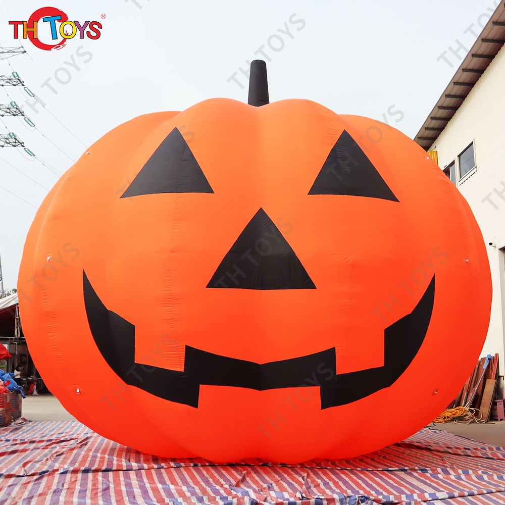 8m 26ft Giant Inflatable Halloween Advertising Decoration With Blower Customize Pumpkin Anime Celebration Stranger Things