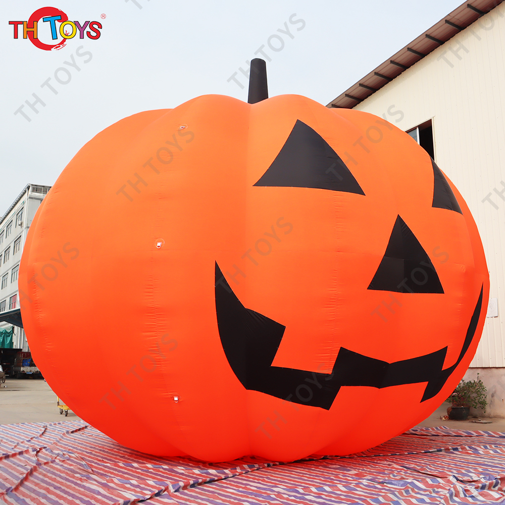 8m 26ft Giant Inflatable Halloween Advertising Decoration With Blower Customize Pumpkin Anime Celebration Stranger Things