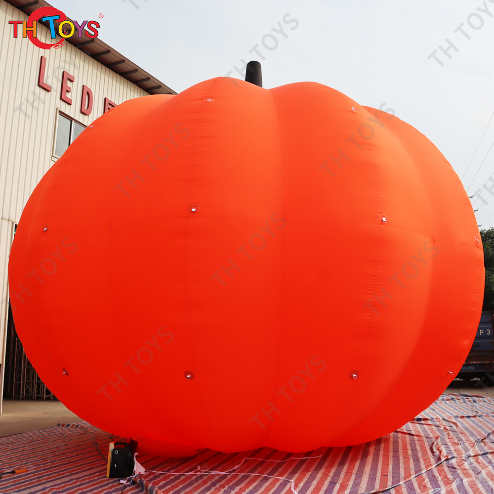 8m 26ft Giant Inflatable Halloween Advertising Decoration With Blower Customize Pumpkin Anime Celebration Stranger Things