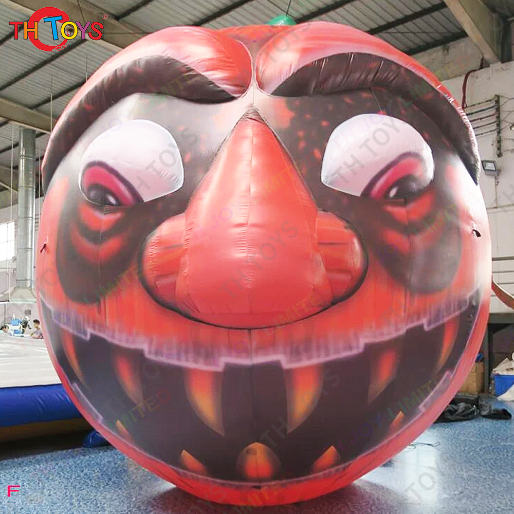 3m/4m/5m LED light giant Inflatable Pumpkin Halloween Jack O Lantern Holiday,giant skull face pumpkin Halloween inflatable