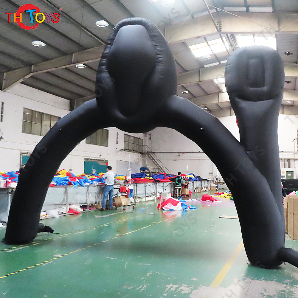 Free Door Ship Outdoor Activities Inflatable Halloween inflatable arch with sword for sale