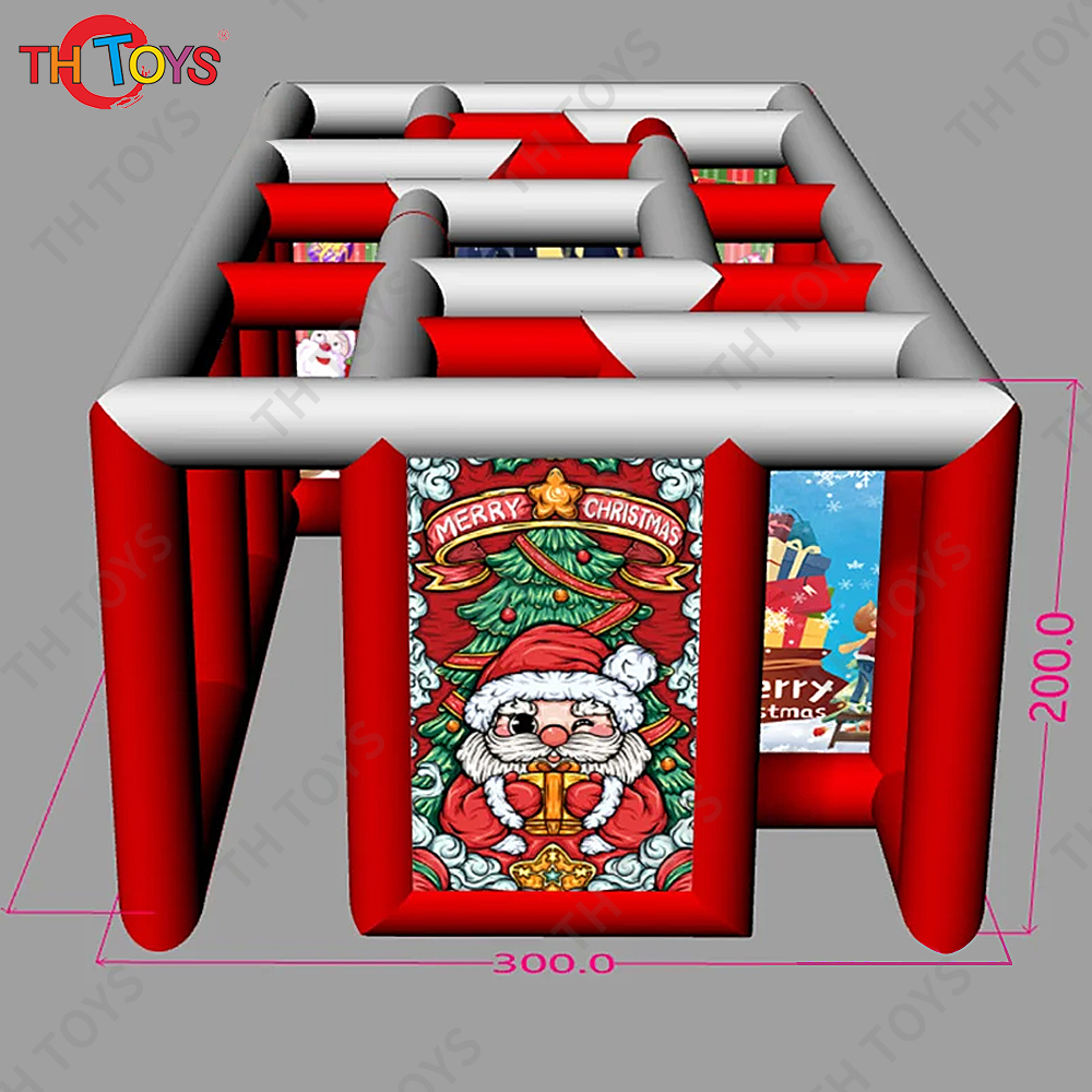 free air shipping to door, Team Building Games Inflatable Labyrinth Inflatable Maze Arena, outdoor Christmas inflatable maze