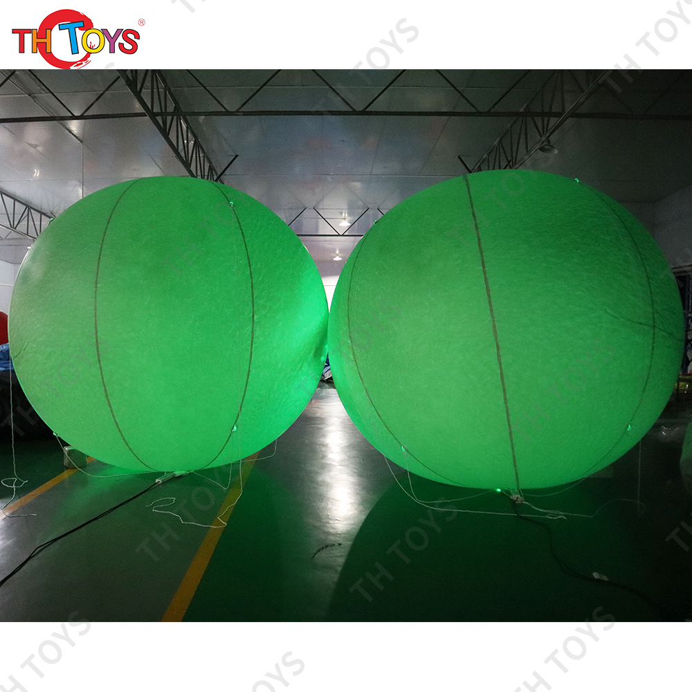 Free Door Shipping Inflatable Halloween Eyeball With LED Lights Holiday Horror Decorations Garden Yard Luminous Decoration