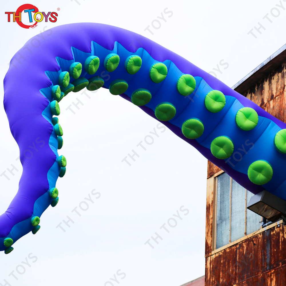 inflatable tentacles 3m/4m/6m high giant Inflatable Octopus tentacles for building/stage decoration,free air ship to door