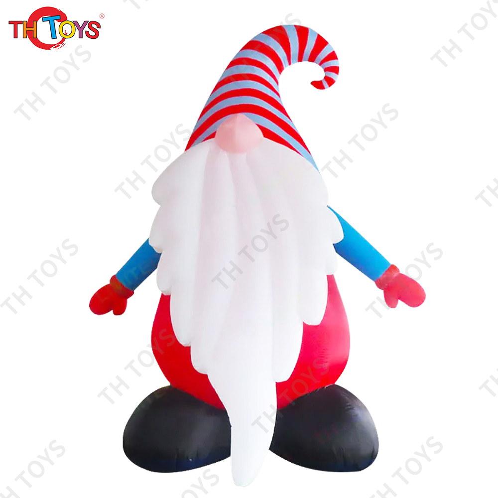 4m/5m/6m 20ft Tall Giant Christmas Decoration Santa Inflatable Gnome Santa