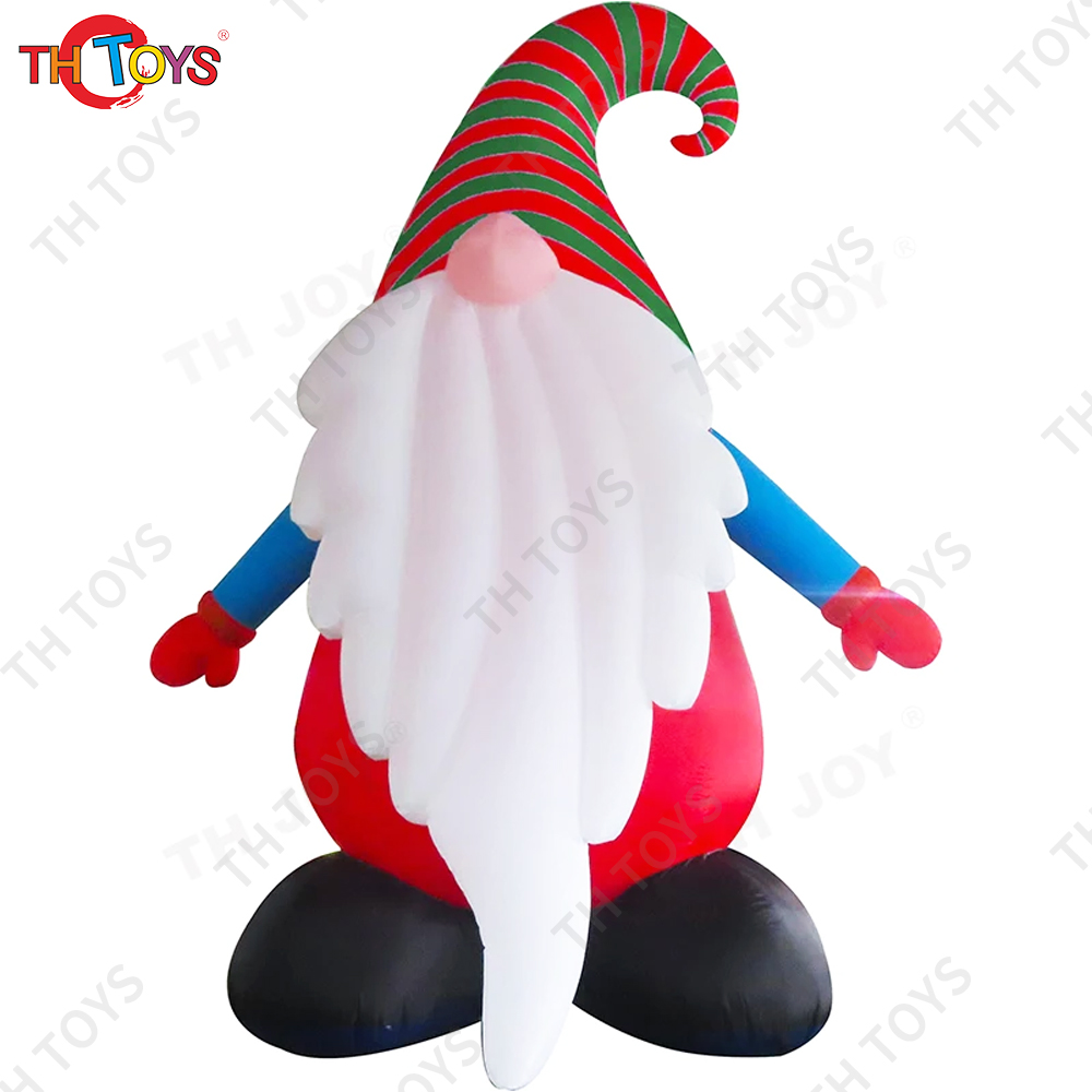 4m/5m/6m 20ft Tall Giant Christmas Decoration Santa Inflatable Gnome Santa