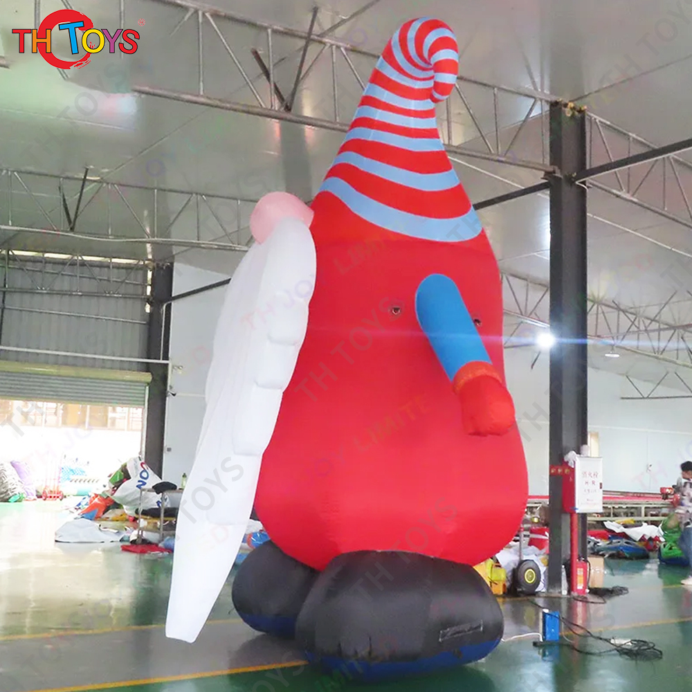 4m/5m/6m 20ft Tall Giant Christmas Decoration Santa Inflatable Gnome Santa
