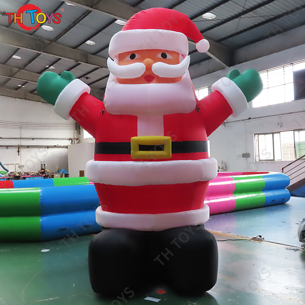 Free Shipping 12m-39ft Giant Inflatable Santa Claus Cartoon for Christmas Outdoor Advertising