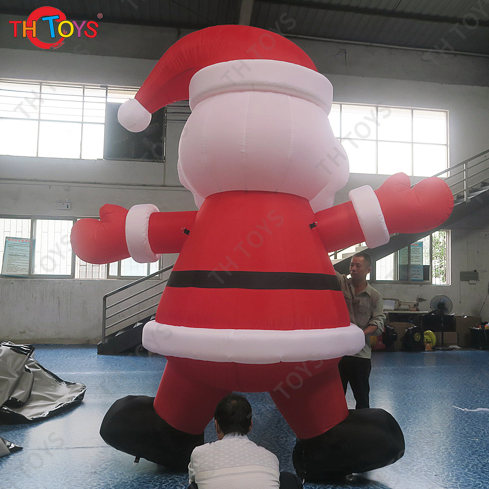 Free shipping,Big Santa Claus Advertising Inflatable Christmas Old Man, 3m-10ft outdoor Christmas decoration model